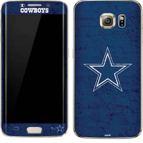 NFL Dallas Cowboys Distressed Galaxy S7 Edge Skin